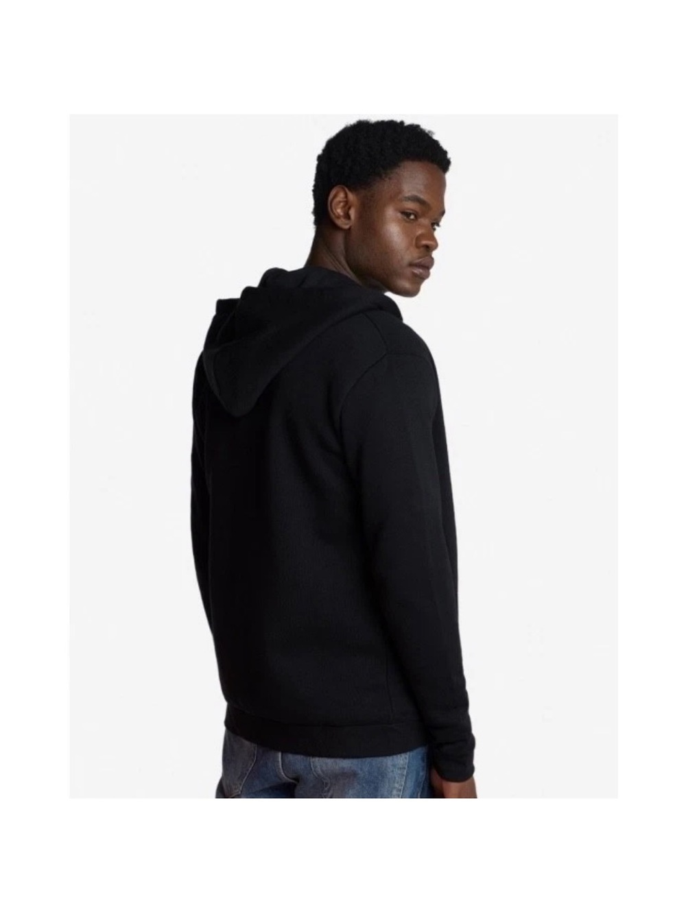 Official L.F.C. Liverpool Football Club Zip Through Hoodie Black M NEW - Picture 4 of 11
